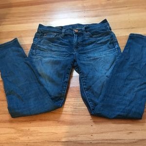 Jcrew toothpick jeans